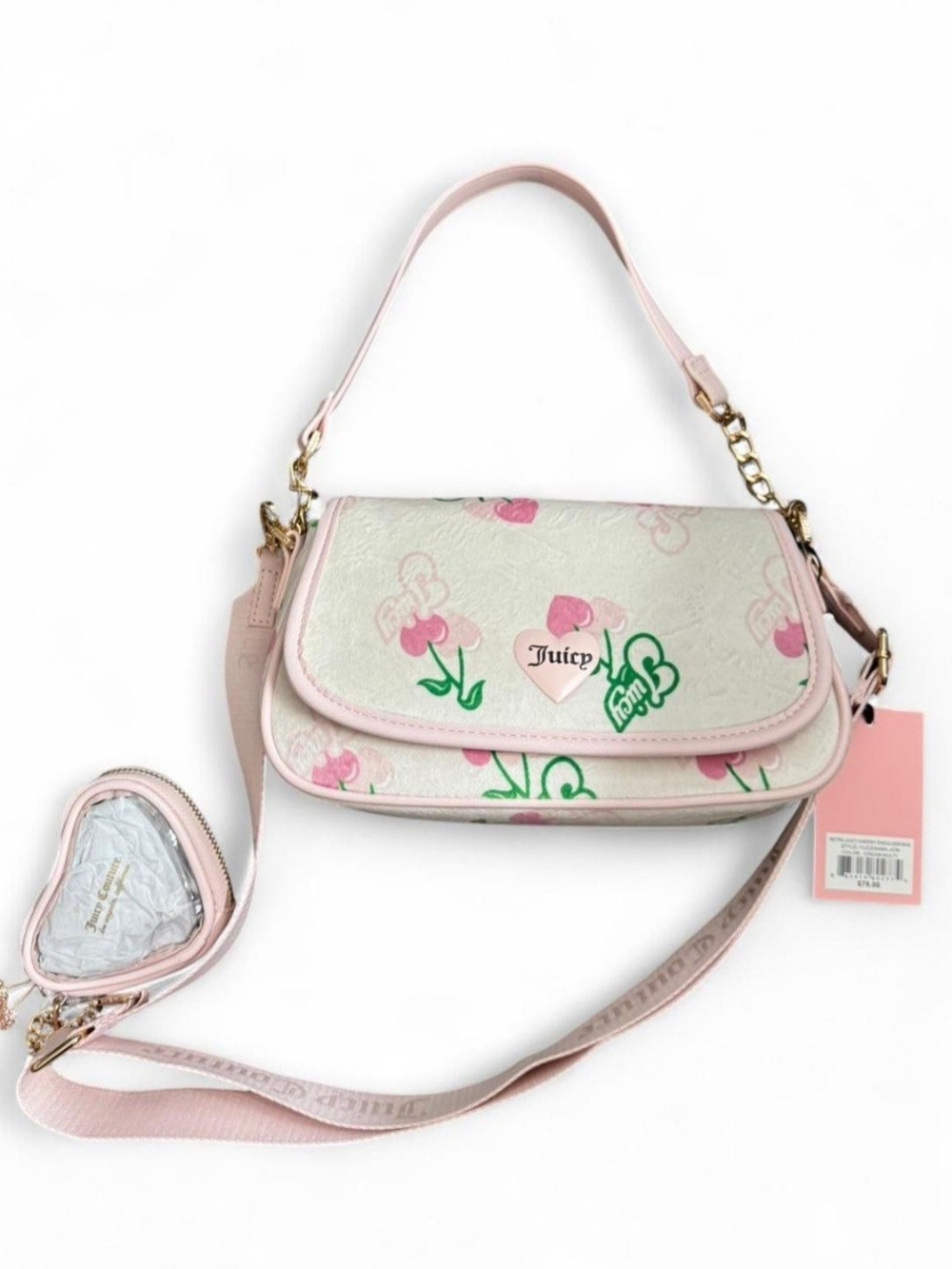 Juicy Couture Retro Cherry shoulder bag